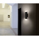 Kaya 24 LED 24 inch Black Outdoor Sconce