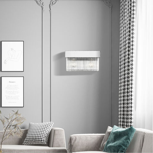 Oldwick 2 Light 15 inch Polished Chrome Bath Vanity Wall Light