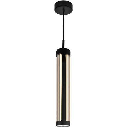 Neva LED 2.5 inch Black Mini Pendant Ceiling Light