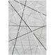 Sesia 114 X 79 inch Light Grey Rug in 6 x 9