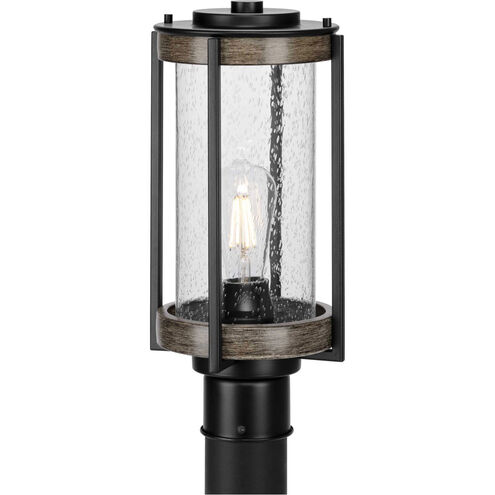 Whitmire 1 Light 16 inch Matte Black Outdoor Post Lantern