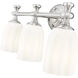 Orion 3 Light 22 inch Brushed Nickel Bath Vanity Light Wall Light