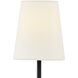 Cora Sconce Wall Light in Black