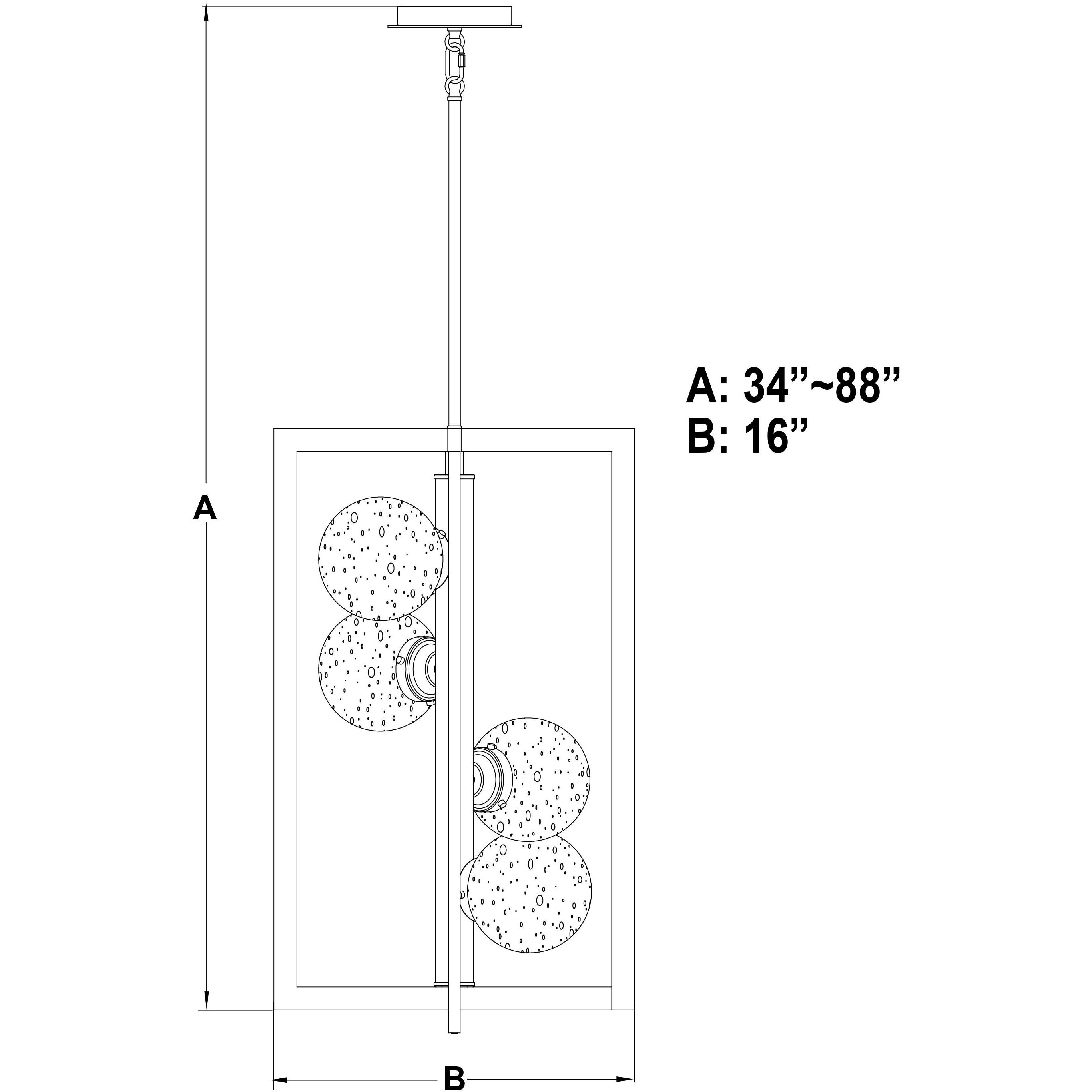 Bridgeview LED 16 inch Oil Rubbed Bronze and Light Walnut Pendant Ceiling Light