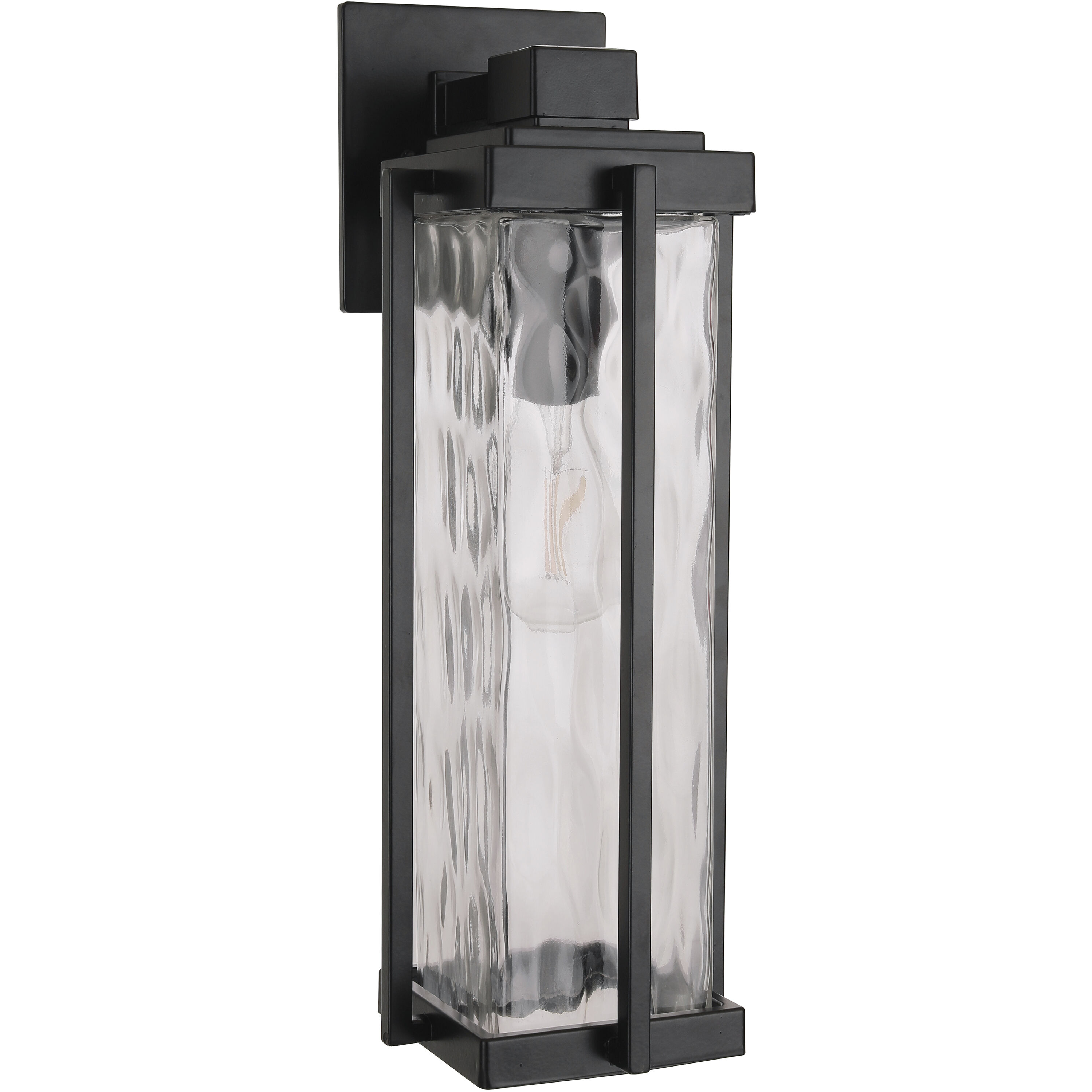 Pyrmont 1 Light 19.33 inch Midnight Outdoor Wall Lantern