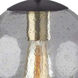 Edie 9 inch Dark Bronze / Brass Accents Pendant Ceiling Light