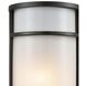 Bella 1 Light 11 inch Oil Rubbed Bronze Outdoor Sconce