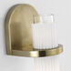Windsor Smith Arena LED 4.5 inch Hand-Rubbed Antique Brass Sconce Wall Light