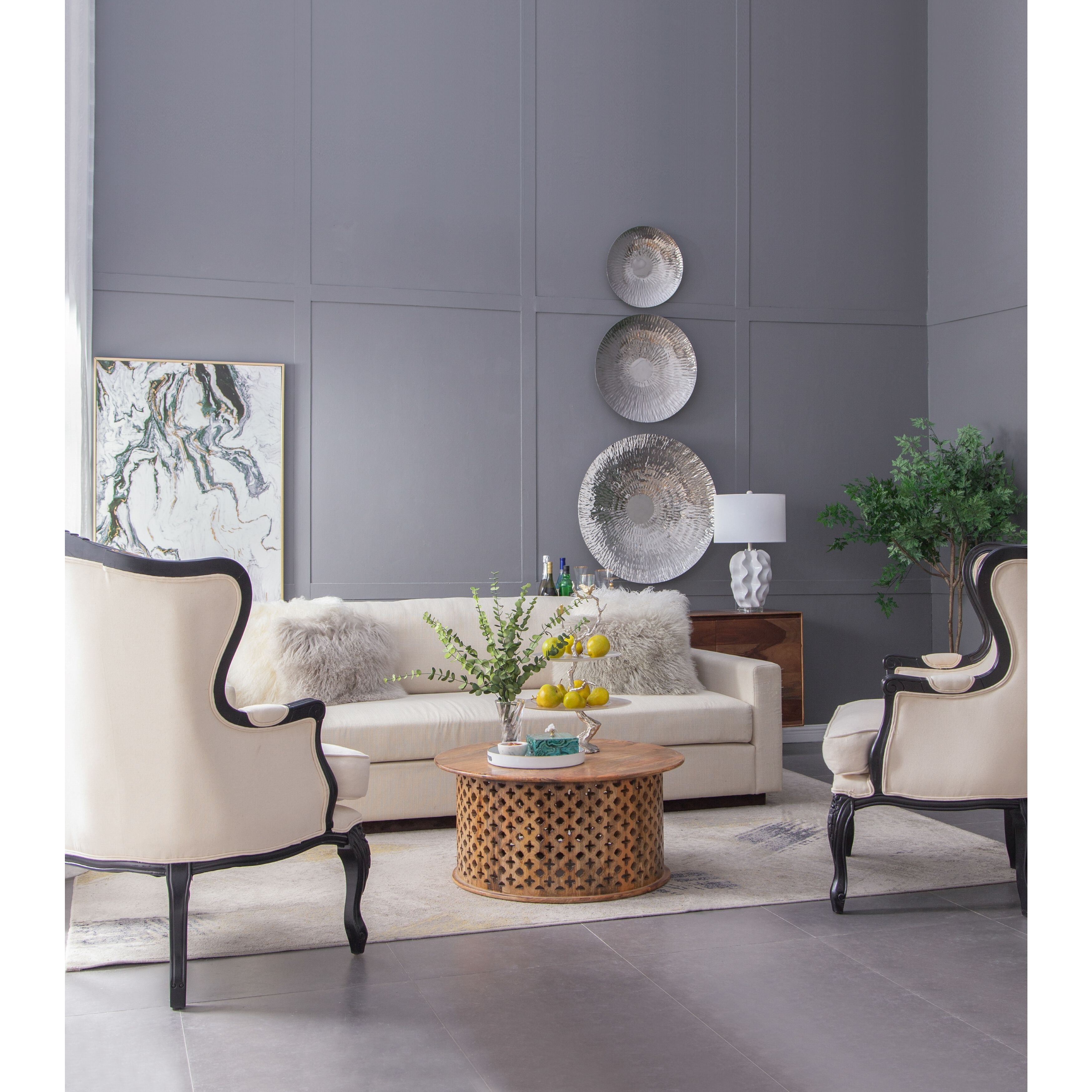 Fassett Silver Wall Décor