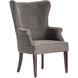 Seville Medium Gray and Black Chair