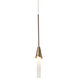 Lilium 1 Light 2.3 inch Soft Gold Mini Pendant Ceiling Light