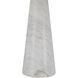 Vevey 24.5 inch 100 watt Honed White Table Lamp Portable Light