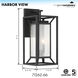 Harbor View 2 Light 21 inch Sand Coal Outdoor Wall Mount, Great Outdoors