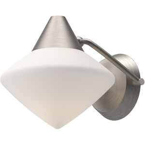 Alora Mood Nora 1 Light 8 inch Brushed Nickel Wall Sconce Wall Light