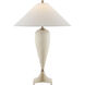Hastings 31 inch Whitewash/Polished Nickel Table Lamp Portable Light