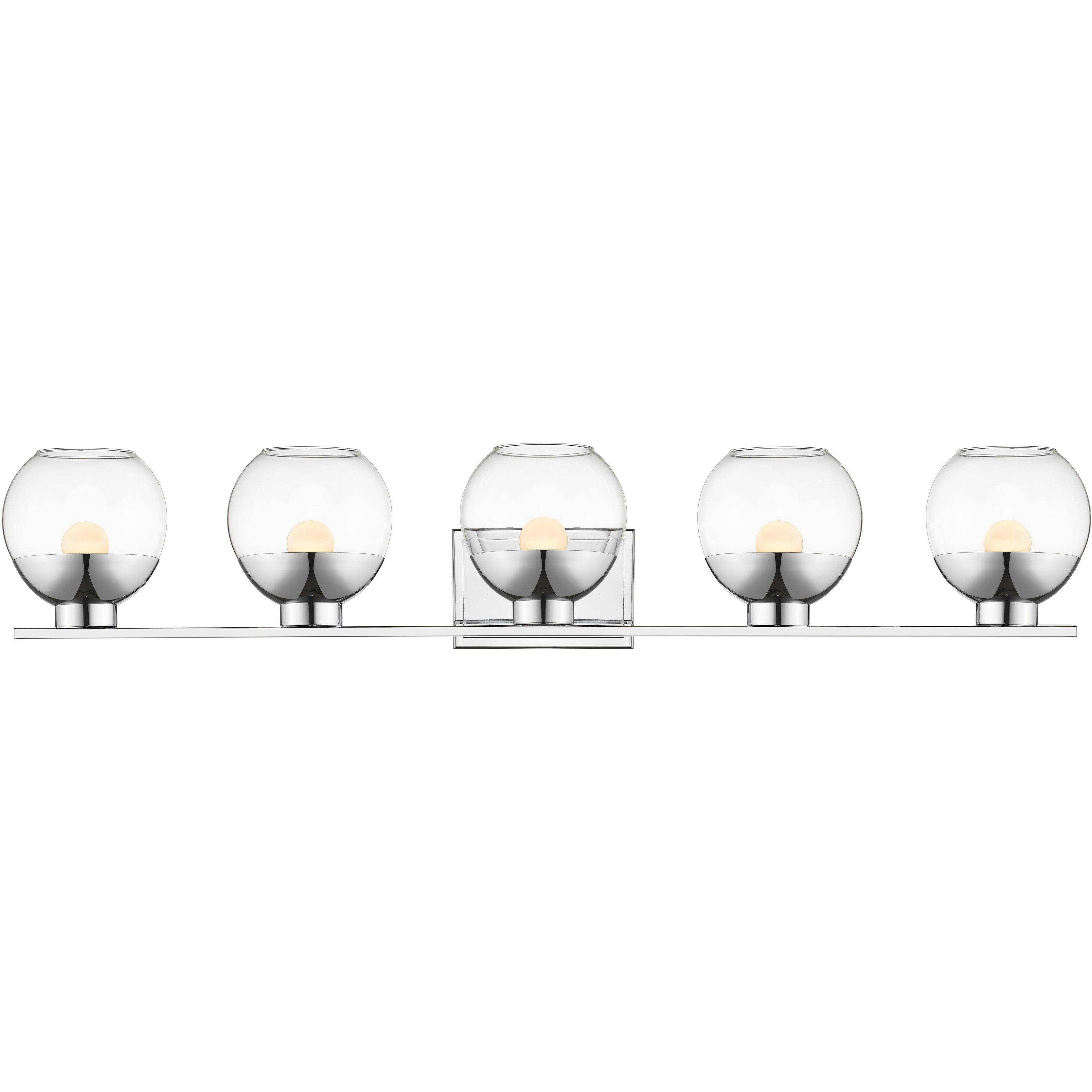 Osono LED 41.1 inch Chrome Vanity Wall Light