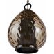 Eureka 1 Light Smoke Pendant Ceiling Light