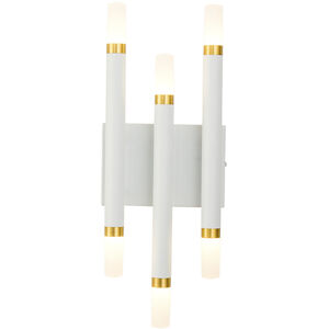 Draven LED 7 inch White Wall Sconce Wall Light