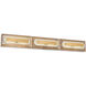 Soiree LED 28 inch Aged Brass Bath Vanity & Wall Light, Beyond
