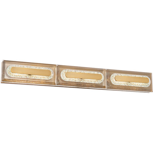 Soiree LED 28 inch Aged Brass Bath Vanity & Wall Light, Beyond
