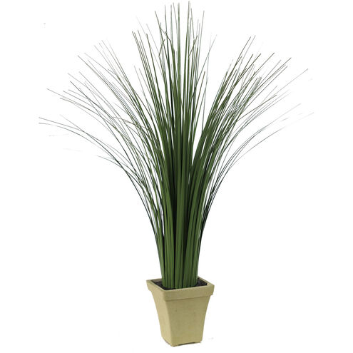 Faux Grass Green Faux Grass in Pot