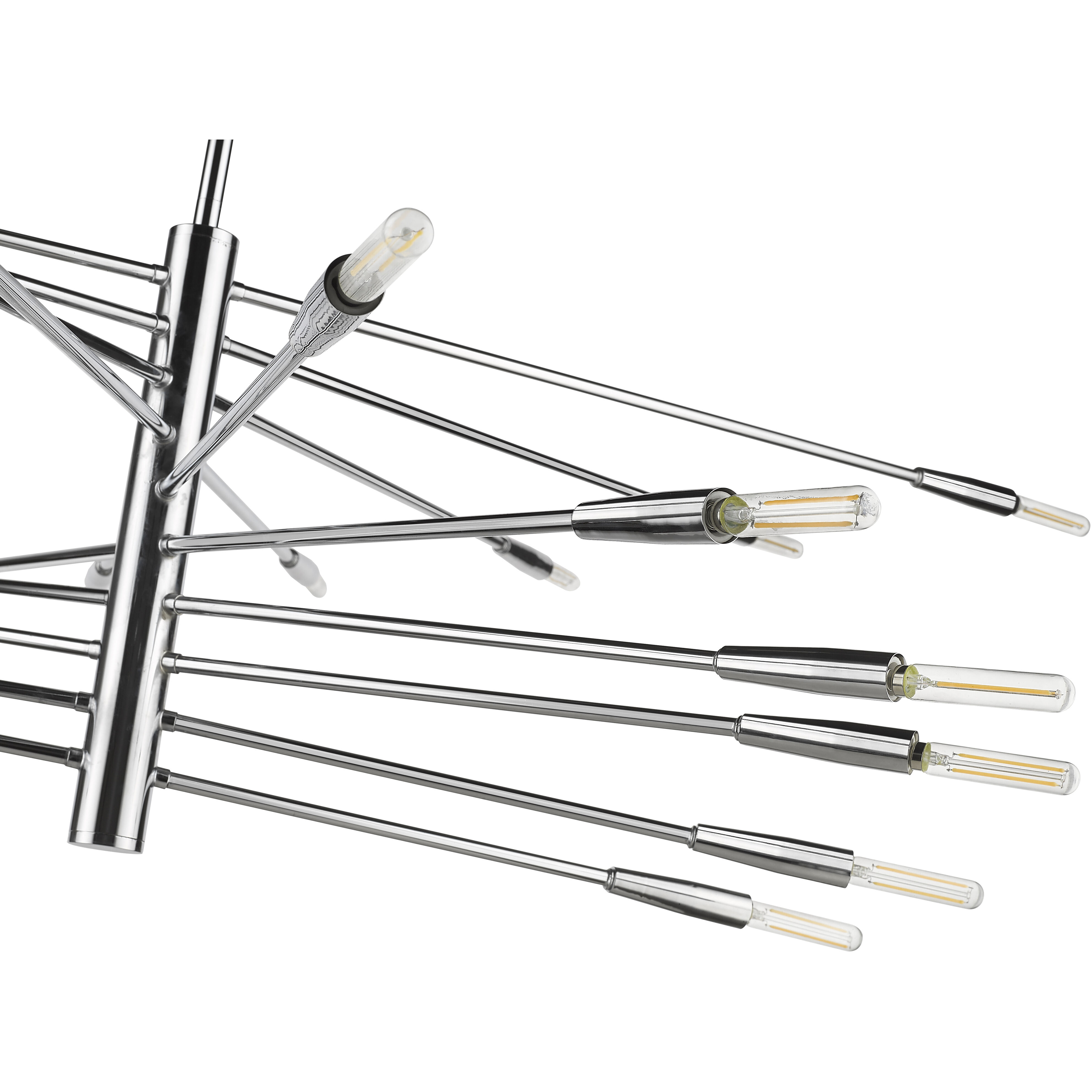 Ascension 20 Light 47.5 inch Chrome Chandelier Ceiling Light