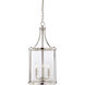 Penrose 3 Light 12 inch Polished Nickel Pendant Ceiling Light, Essentials