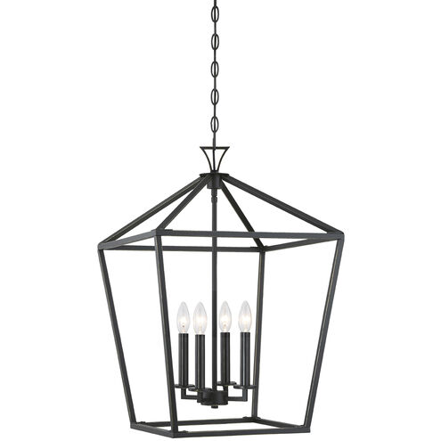 Townsend 4 Light 17 inch Classic Bronze Pendant Ceiling Light, Essentials