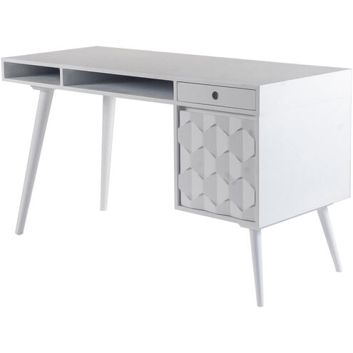 O2 53 X 22 inch White Desk