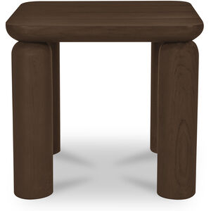 Barclay 22.01 X 22.01 inch Brown Outdoor Side Table