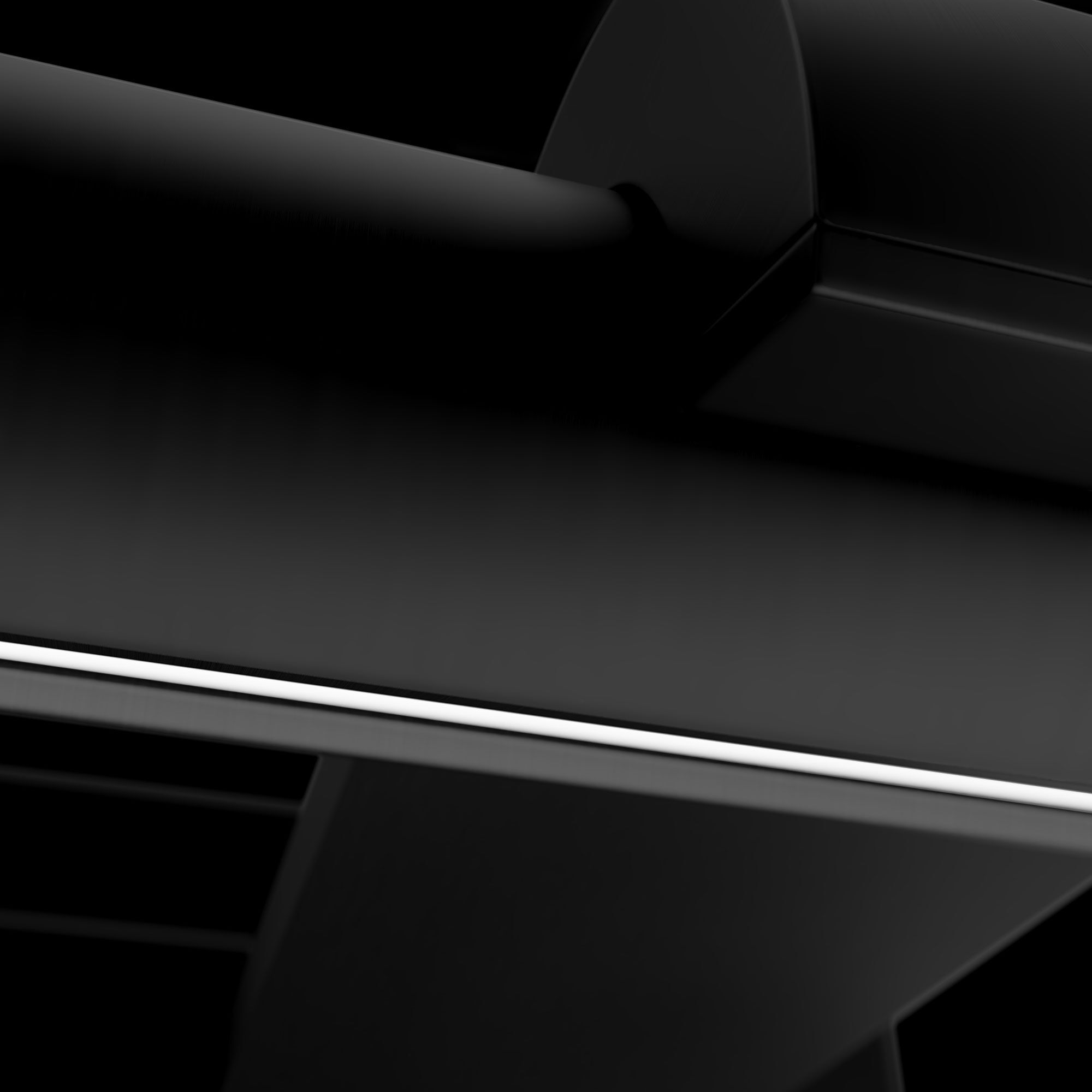 Inlet Indoor Wall Lighting in 3500K, Black