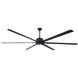 Fanbos 96 inch Matte Black Industrial Fan
