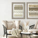 Dynamic Brown and Beige and Neutral and White Framed Art, The Studio