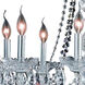 Verona 8 Light 28 inch Chrome Dining Chandelier Ceiling Light in Clear, Royal Cut