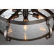 Eaton 6 Light 26 inch Satin Copper Bronze Chandelier Ceiling Light