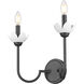 Allistair Wall Sconce Wall Light in Matte Black