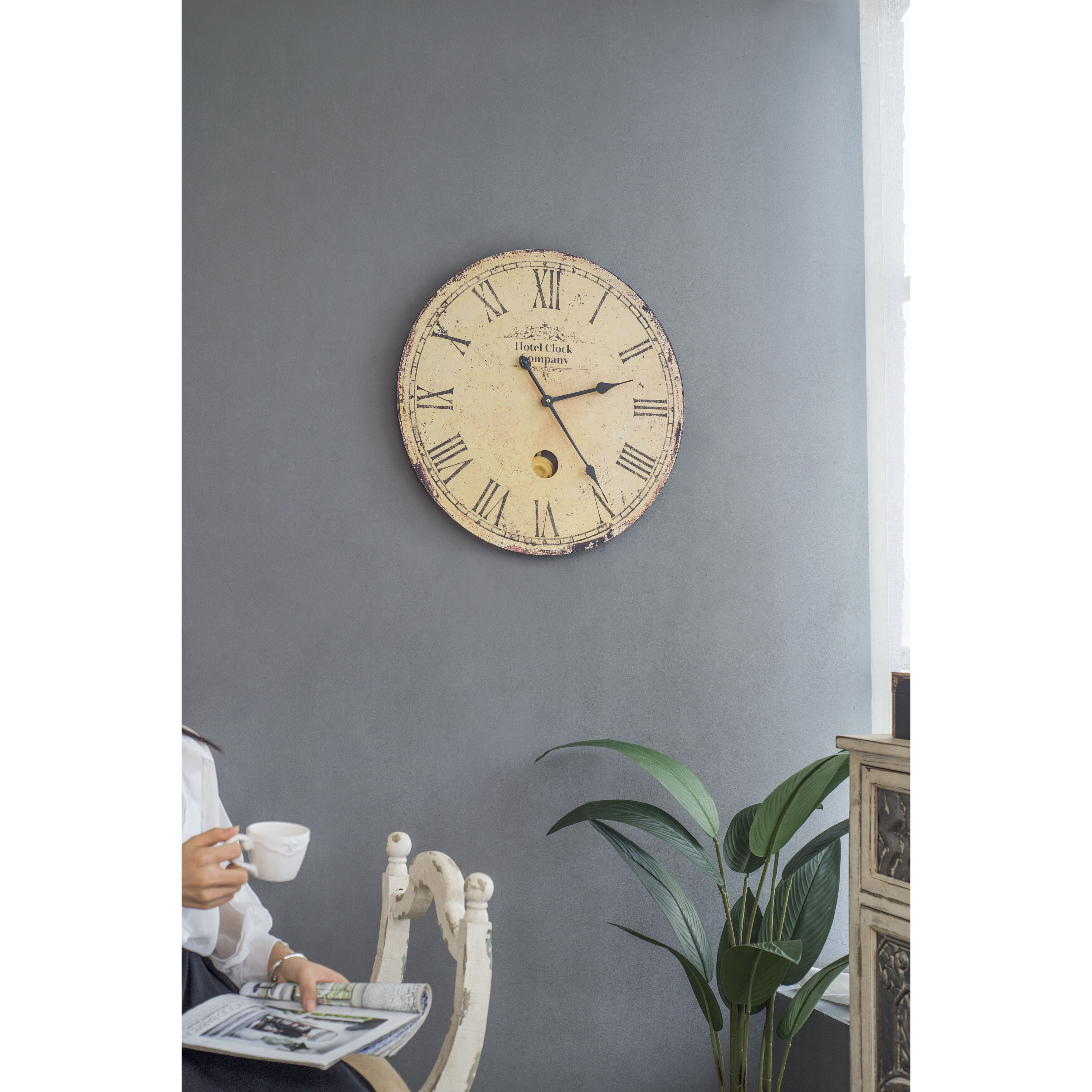 Anita 23.2 X 23.2 inch Clock