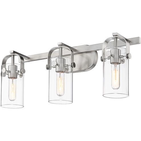 Pilaster 3 Light 24.25 inch Bathroom Vanity Light