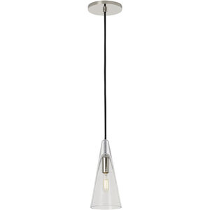 Sean Lavin Selina 1 Light 4.4 inch Polished Nickel Line-Voltage Pendant Ceiling Light in No Lamp
