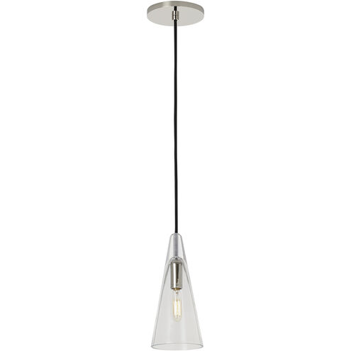 Sean Lavin Selina 1 Light 4.4 inch Polished Nickel Line-Voltage Pendant Ceiling Light in No Lamp