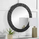 Tolima 35.5 X 35.5 inch Matte Black Wall Mirror