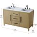 Millie 54 X 35 inch Honey Brown Bathroom Vanity Cabinet