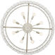 Rene 8 Light 45 inch Glacial Chandelier Ceiling Light