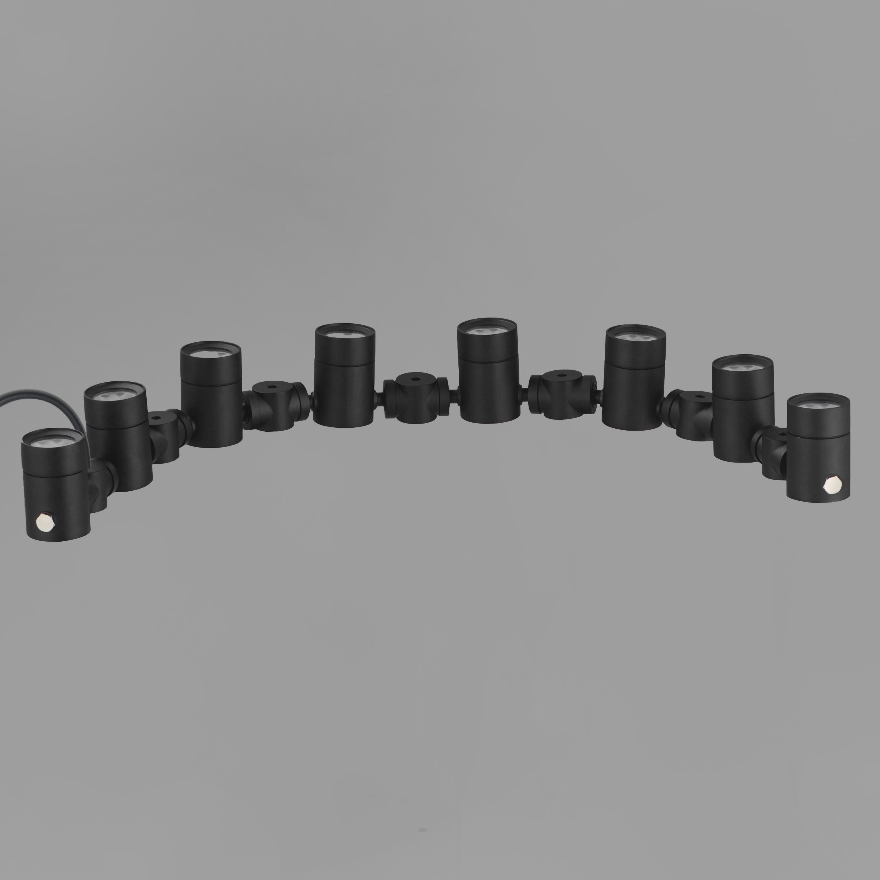 Tree Hugger 12 5 watt Black Outdoor Pathway Light