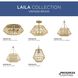 Laila 1 Light 10 inch Vintage Brass Mini-pendant Ceiling Light, Design Series