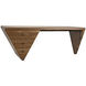 Tetramo 80 X 32 inch Dark Walnut Desk