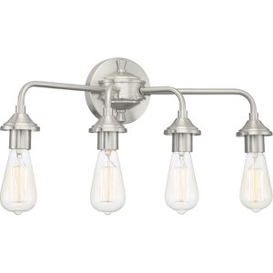 Neighborhood Bridgestone 4 Light 22 inch Brushed Polished Nickel Vanity Light Wall Light