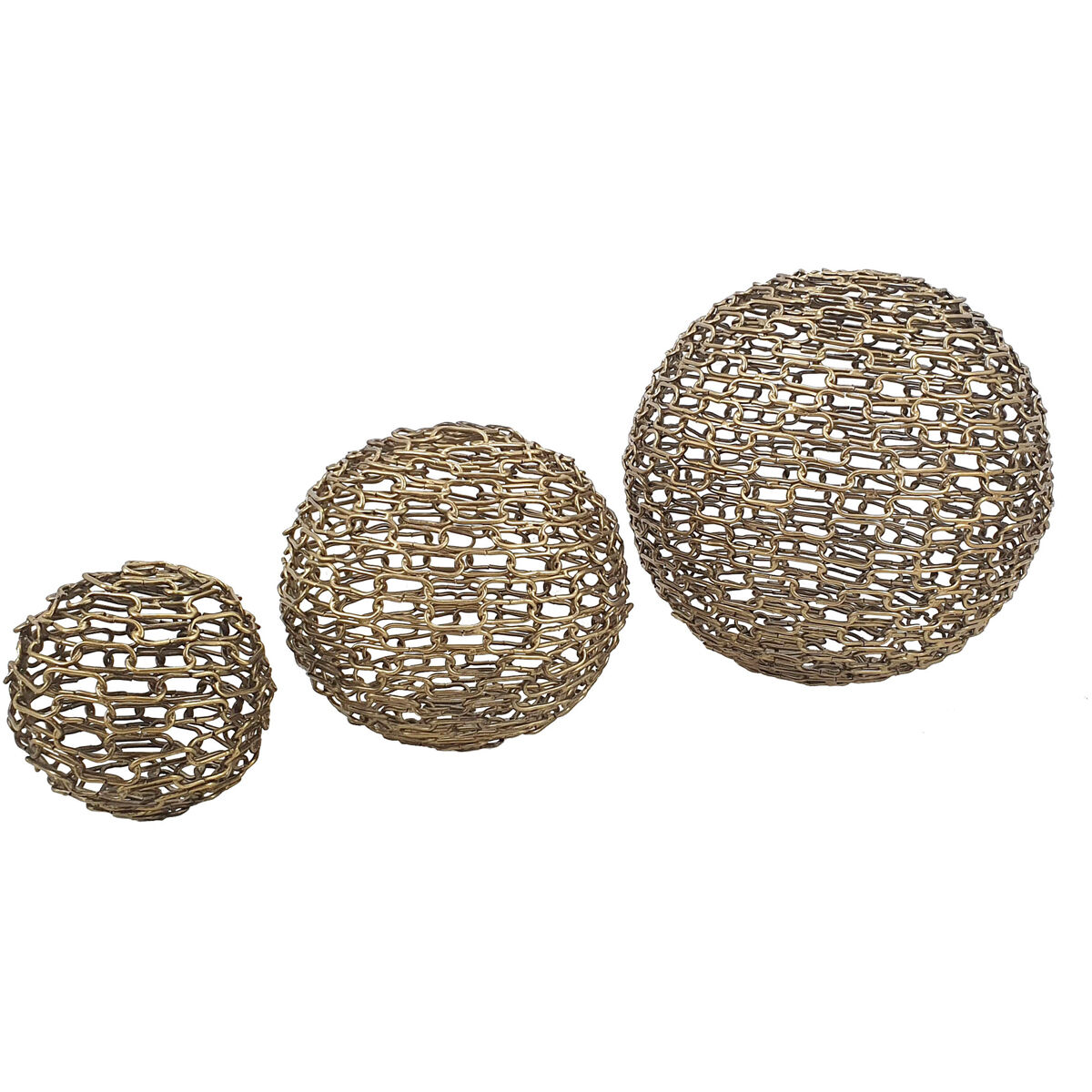 Chain Gold Décor Balls