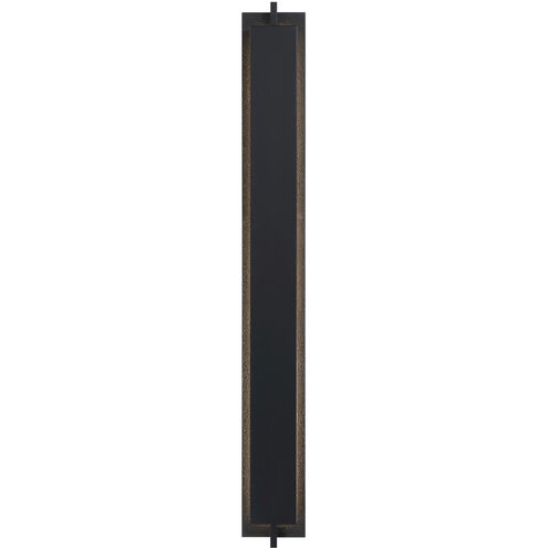 Tribek 1 Light 46 inch Black Outdoor Wall Sconce