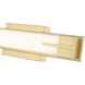 Chase LED 18 inch Modern Gold Bath Vanity Light Wall Light